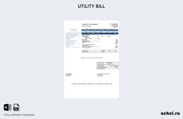 цифровая загрузка США Калифорния PG&E (Pacific Gas and Electric Company) шаблон 